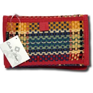 4/$18 Donna Sharp Quilts Quilted Weaver Lg Wallet